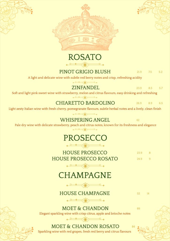 king william wine menu4